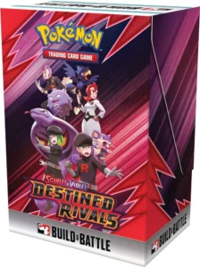 Pokemon Destined Rivals Build & Battle 6 Box Case