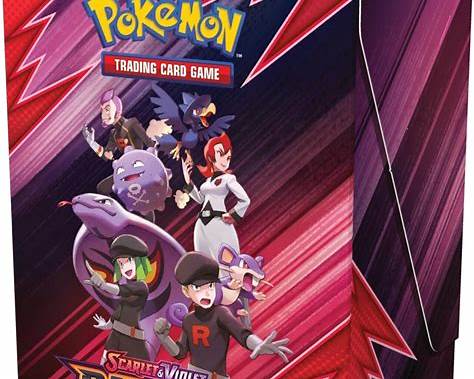 Pokémon Scarlet & Violet Destined Rivals Build & Battle Deck 6 Box Case
