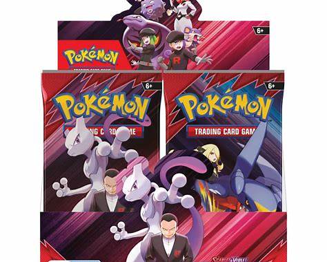 Pokémon Destined Rivals Booster Box Case