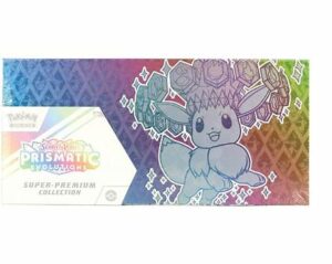 Prismatic Evolutions Super Premium Collection 4 Box Case