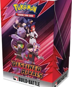 Pokemon Destined Rivals Build & Battle 6 Box Case