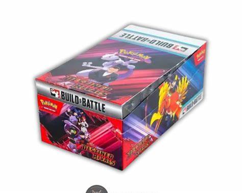 Pokémon Scarlet & Violet Destined Rivals Build & Battle Deck 6 Box Case