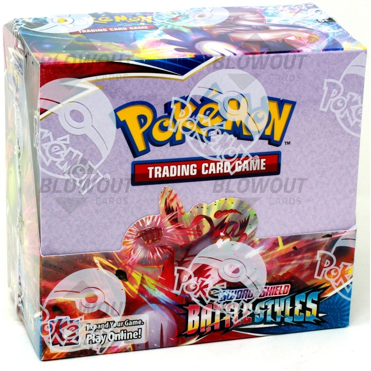 Pokemon Sword & Shield Battle Styles Booster 6 Box Case
