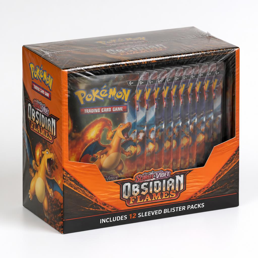 Violet Obsidian Flames Sleeved Blister