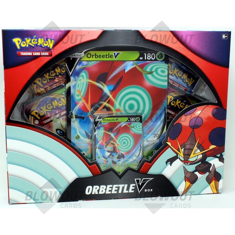 Pokémon Orbeetle V 6 Box Case